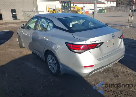 2020 Nissan Sentra S Xtronic Cvt из США, поврежденный, VIN 3N1AB8BV5LY277861